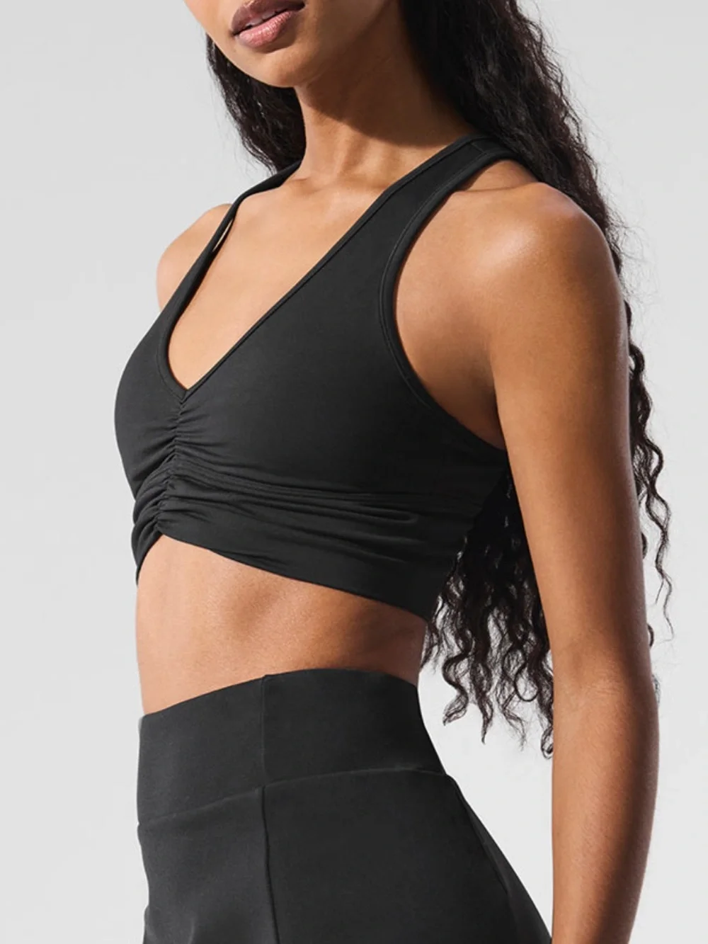 ALO Yoga Black wild thing bra
